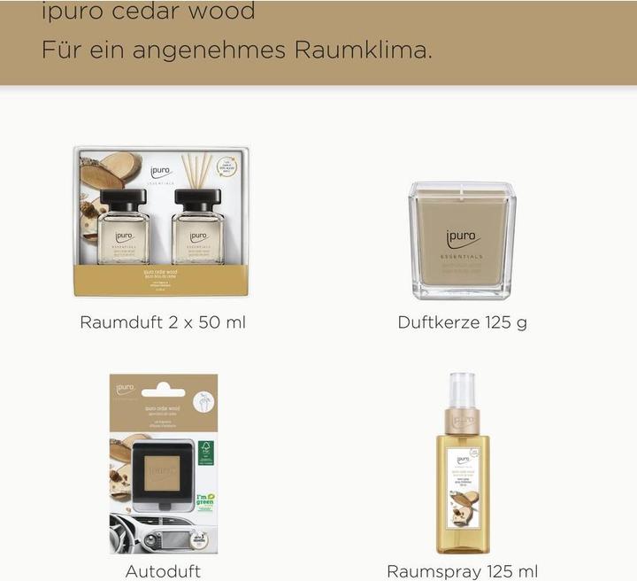 Image du produit Ipuro Bois de cèdre