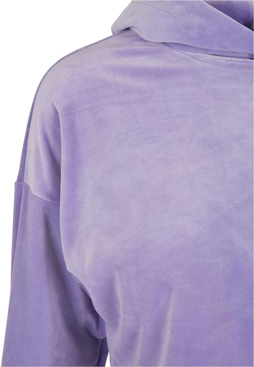 Image du produit Urban Classics Sweat à capuche croisé en velours pour femmes (L)