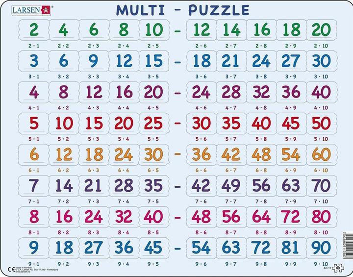 Actual product image Larsen Multiple puzzle (80 pieces)