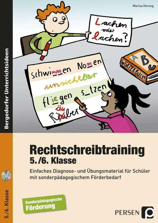 Produktbild Rechtschreibtraining - 5./6. Klasse (Deutsch, Marisa Herzog, 2016)