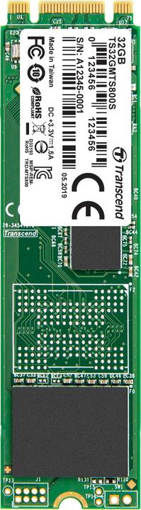 Produktbild Transcend Mts800s (32 GB, M.2 2280)
