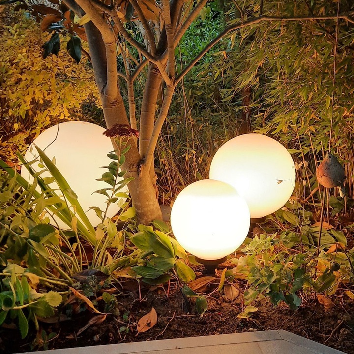 Produktbild s.luce Globe Set Garten Kugelleuchten (1680 lm, E27, IP54)
