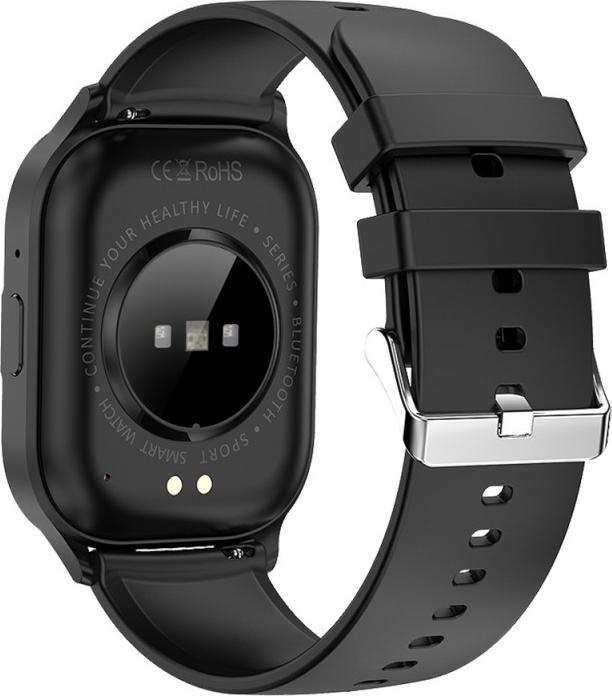 Productafbeelding Konrow K-Watch (aangesloten horloge - 2,01" - ingebouwde microfoon) Zwart