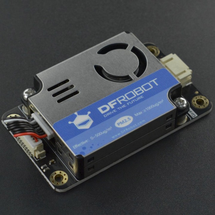 Actual product image DFRobot Gravity PM2.5 Air Quality Fine Dust Sensor