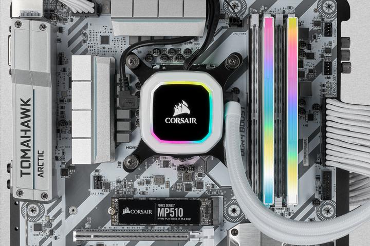 Productafbeelding Corsair Vengeance RGB Pro SL (4 x 16GB, 3600 MHz, DDR4 RAM, DIMM 288 pin)