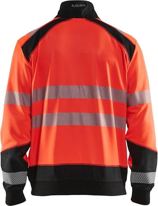 Produktbild Blakläder Sweatshirt mit Trucker-Kragen mit hoher Sichtbarkeit (M)