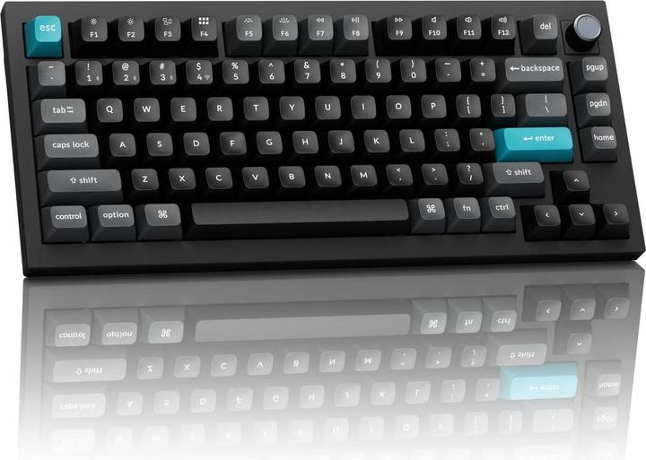 Actual product image Keychron KEYBOARD WRL Q1 ULTRA/BLACK Q1U-M4 (US, Cable, Wireless)