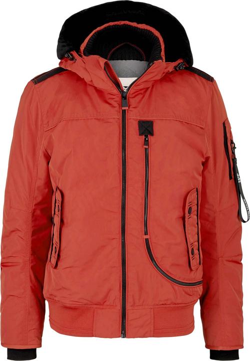 Immagine prodotto Tom Tailor Blouson con cappuccio, tasche con zip e chiusura frontale (M)