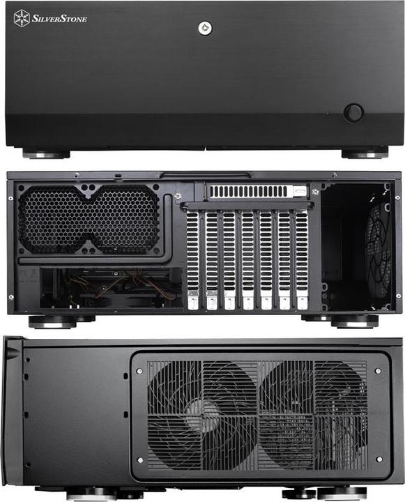 Actual product image Silverstone Grandia GD07 - Tower - SSI EEB - without power supply (ATX / PS/2) (SSI EEB)