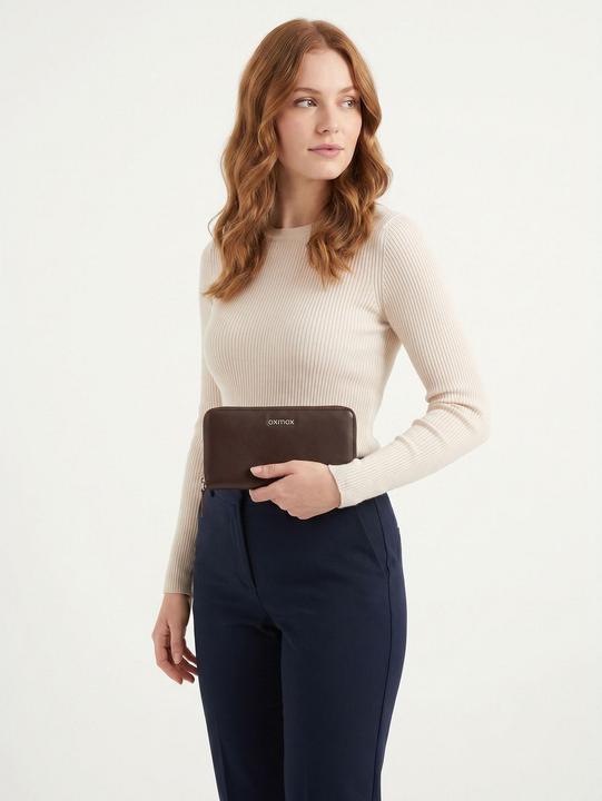 Actual product image Oxmox Leather RFID Protect Kombibörse