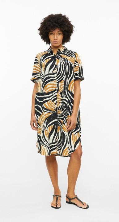 Actual product image s.Oliver Strukturiertes Hemdblusenkleid (38)