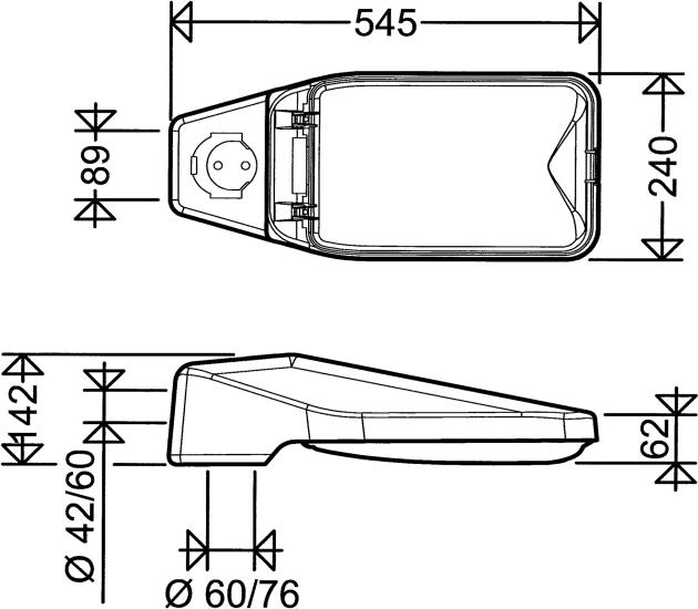 Produktbild Schuch 42 L50 VARIO M DB703 (5350 lm, IP66)