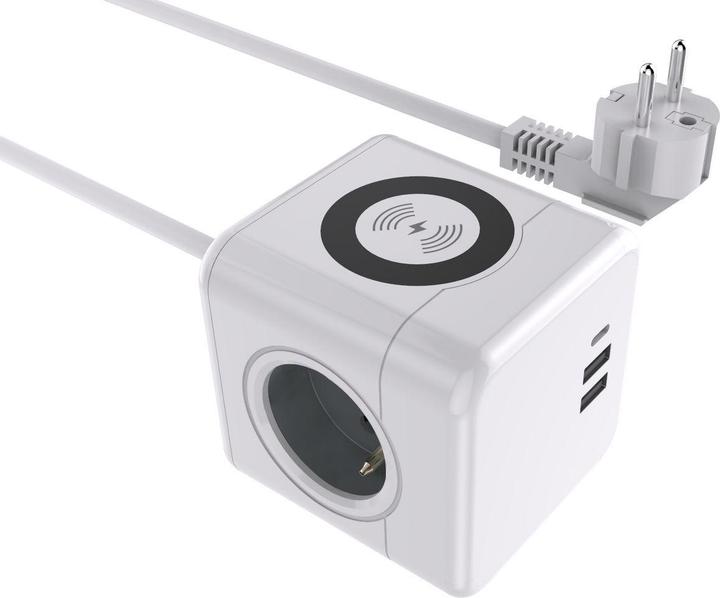 Actual product image MicroConnect Power Cube with Wireless (3 x, 1.50 m)