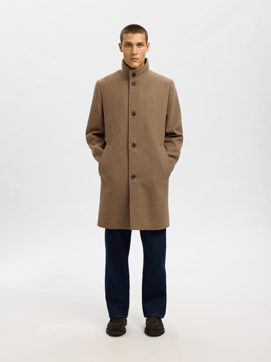 Actual product image Selected Homme Slhrainar Wool Blend Coat Noos
