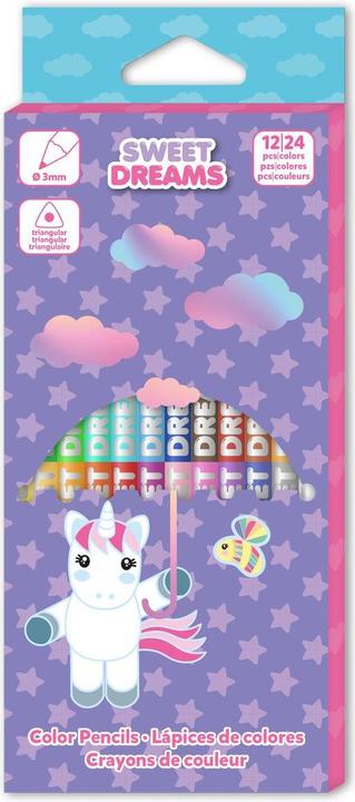 Produktbild Sombo Sweet Dreams Buntstifte doppelseitig (12x)