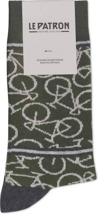 Image du produit Patrón Spirits Company Le Patron Bicycle Socks army green (35 - 38)