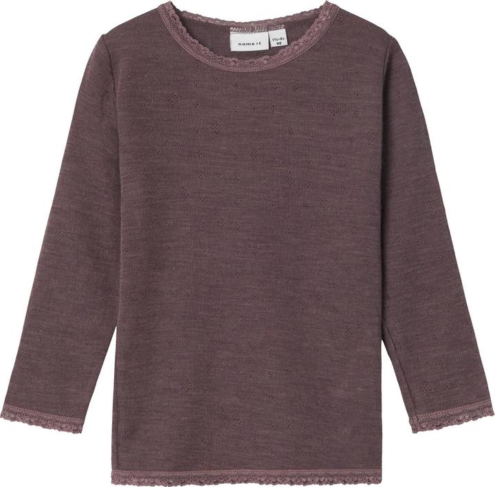 Name it Merino wool top with long sleeves (110)