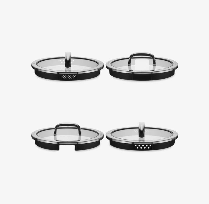 Actual product image WMF Lid 16cm Function 4 BLACK (16 cm, Glass, Metal)