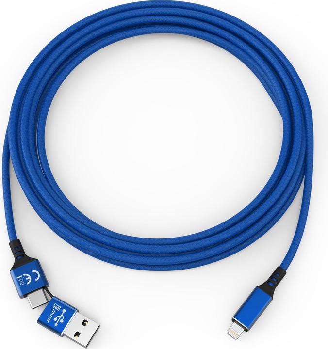 Immagine prodotto Cololight SPEEDY-L BL Cavo di ricarica USB-A/USB-C -> Lightning blu (1 m, USB 3.2 Gen 2)