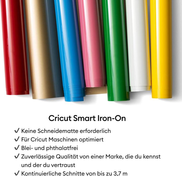 Produktbild Cricut Smart Iron-On Joy Xtra 24,1x61cm Silver (P)