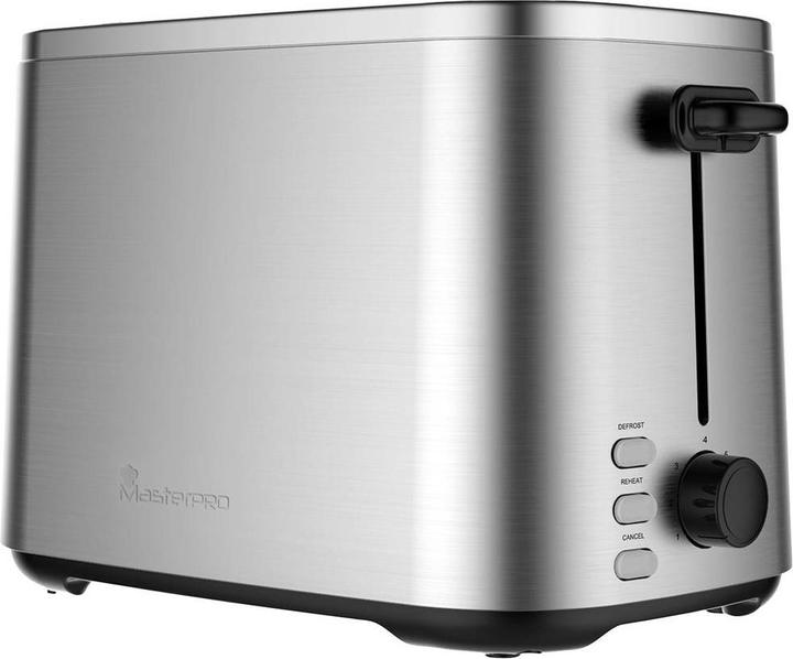 Actual product image MasterPRO Toaster with built-in bun rack black/stainless steel