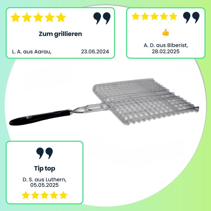 Produktbild iDECT Grillguthalter aus Edelstahl