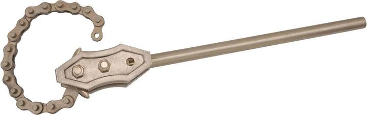 Produktbild KS Tools BRONZEplus Kettenrohrzange, funkenfrei, ohne Griff, Ø 100 mm (915 mm)