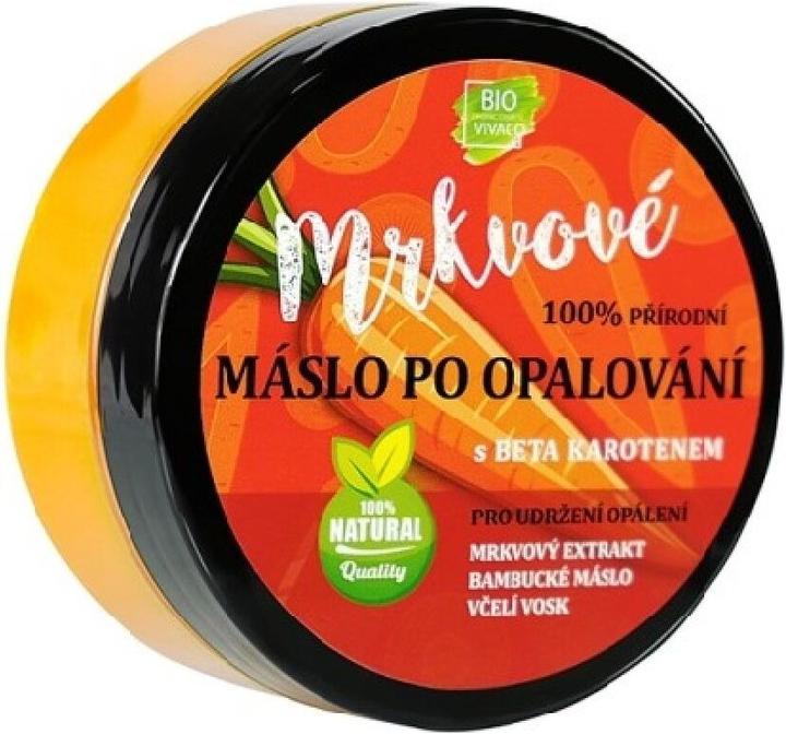Produktbild Vivapharm Vivaco S.R.O. - Bio Carrot After Sun Butter - Softening Carrot Butter After Sunbathing (150 ml, After Sun Gel)
