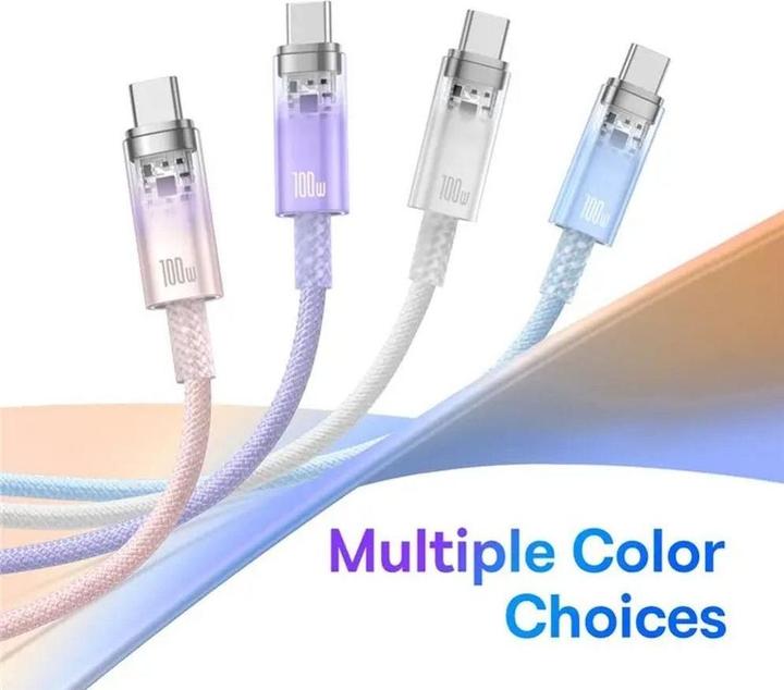 Actual product image Baseus USB A – USB C (1 m, USB 3.0, 100 W)