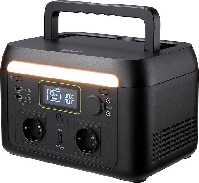 Produktbild Acer 600W Portable Power Station Black, APS311 (512 Wh, 7 kg)