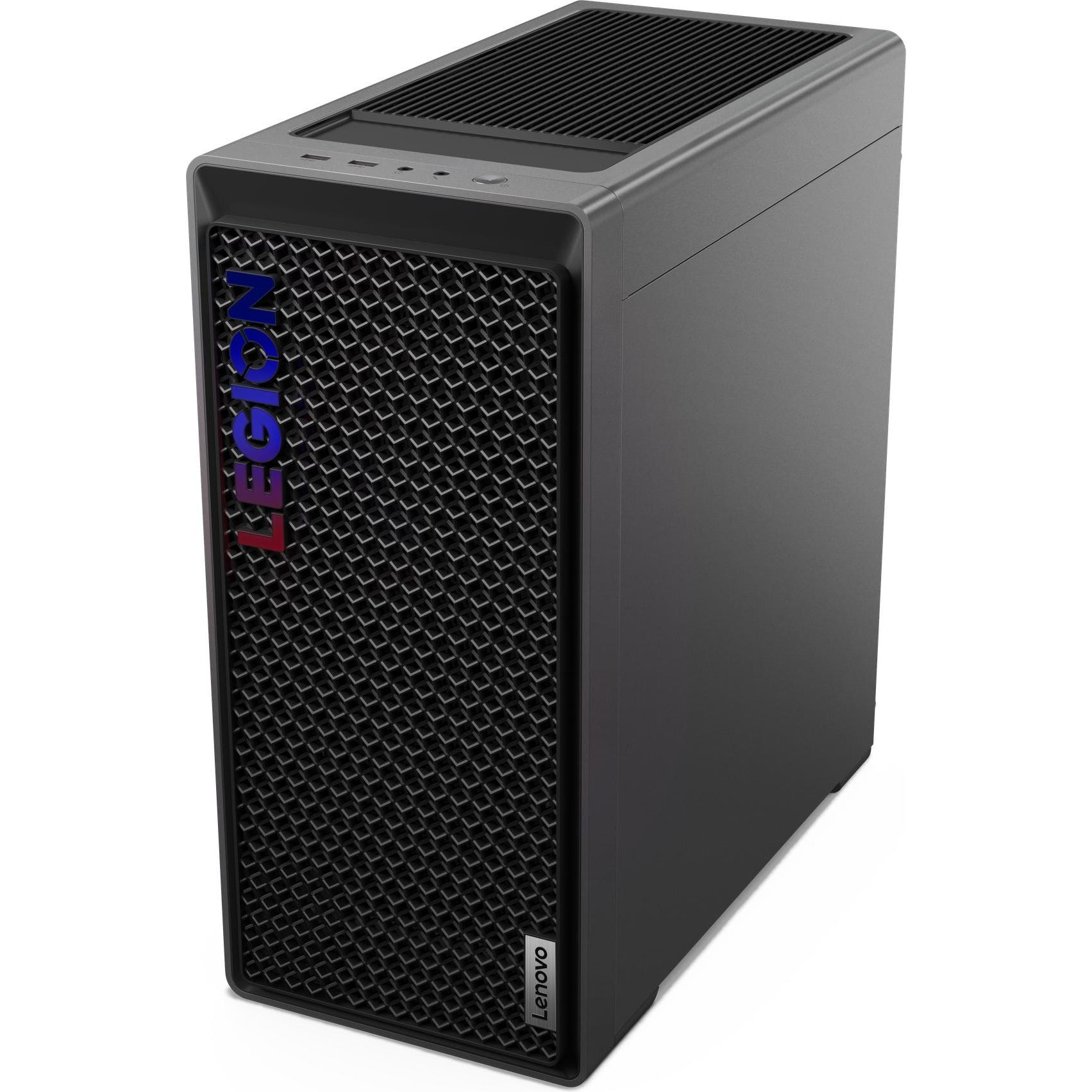 Thumbnail - Lenovo Legion T5 (Intel Core i7-14650HX, 16 GB, 1000 GB, GeForce RTX 4060), PC, Grau