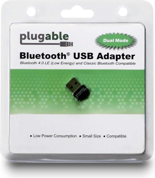 Image du produit Plugable Micro adaptateur USB Bluetooth 4.0 (Emetteur & Récepteur)