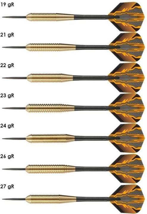 Produktbild Harrows Darts Steeltip CLUB MESSING 3x26gR