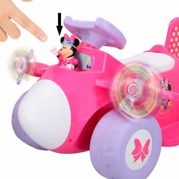 Produktbild Minnie Mouse Elektroauto für Kinder Batterie Flugzeug 6 V (6 V)