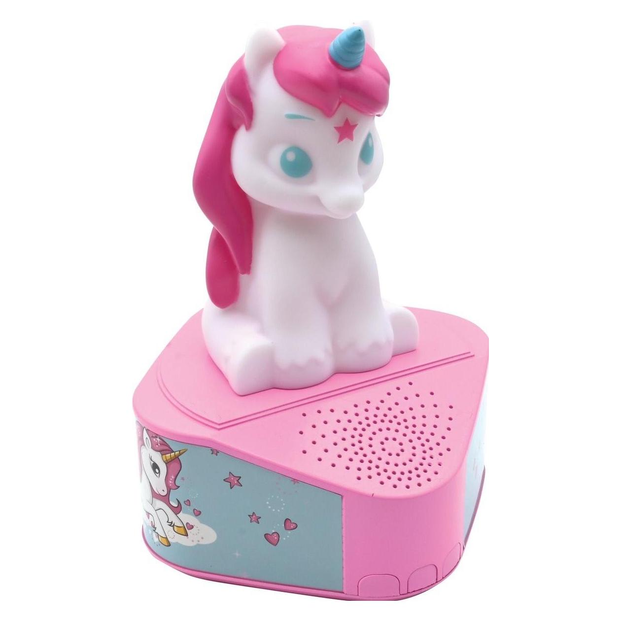 Lexibook Altoparlante Bluetooth Unicorno Con Figura Illuminata