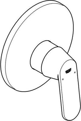 Actual product image Grohe 19383000 Bathroom faucet