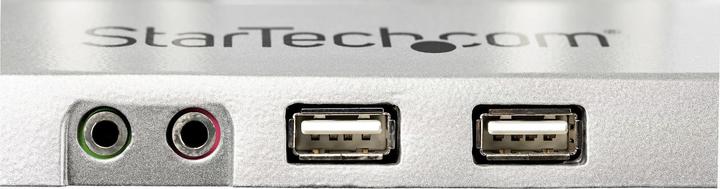 Actual product image StarTech ARMSLIMDUOS monitor mount (dual articulated arms, individually adjustable, for 15- (Table, 32", 16 kg)