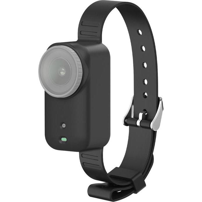 Puluz Silicone band / Pet collar for DJI Osmo Nano (Black), Accessori action cam