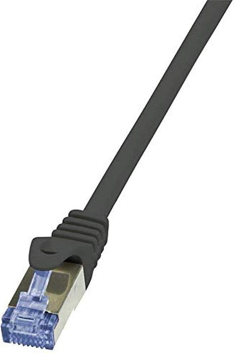 Image du produit LogiLink Câble de réseau (S/FTP, CAT6a, 0.25 m)