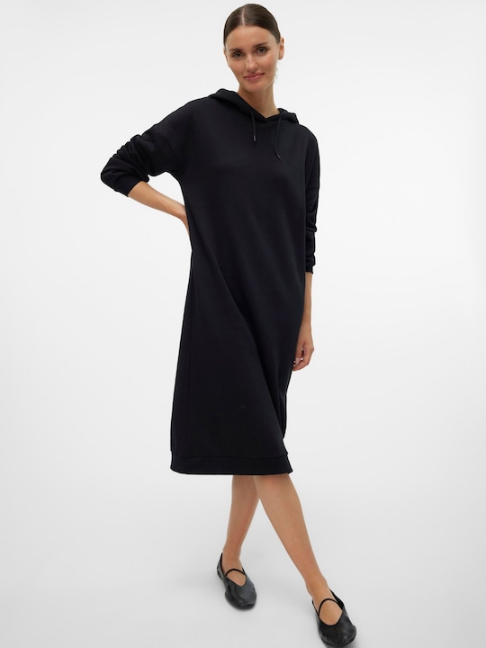 Actual product image Vero Moda VMKAMILE Midikleid Sweatshirt-Kleid (XS)