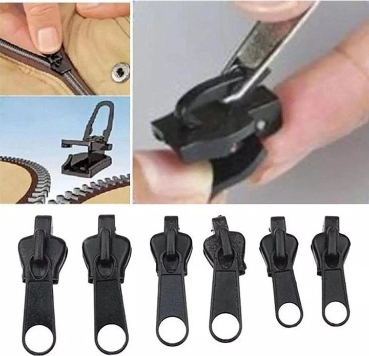 Produktbild Cbx 6 Stück Ersatz-Reissverschlussschieber, Reissverschluss Ersatz Zipper