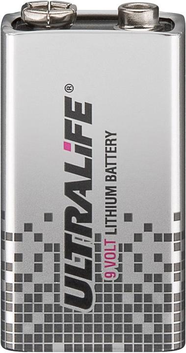 Produktbild Ultralife 6F22 /9V BlockU9VL-J-P (1 Stk., 9V Block, 1200 mAh)