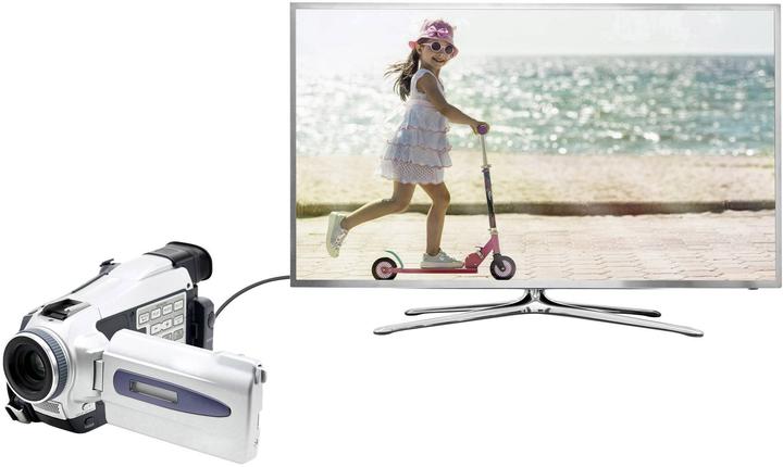 Produktbild SpeaKa Professional 3.5 mm Klinkenstecker auf 3x Cinch-Buchse Adapterkabel (Audio Splitter)