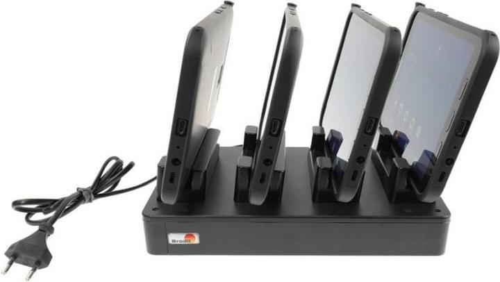 Produktbild Brodit 216080 - Freistehend - Kunststoff - Schwarz - Kontakt - 110 - 240 V - 0.8 A