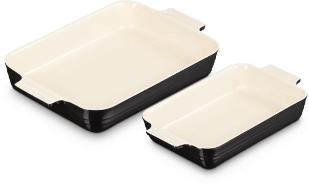 Produktbild Le Creuset 2er-Set Auflaufform rechteckig Klassik 25/32 cm Sc