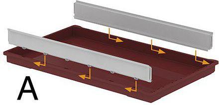 Actual product image Ferplast rabbit cage "krolik 120", l. large, 120x60x50cm, green