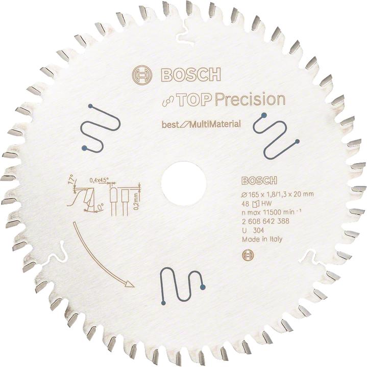 Productafbeelding Bosch Professional Zubehör Cirkelzaagblad Top Precision B