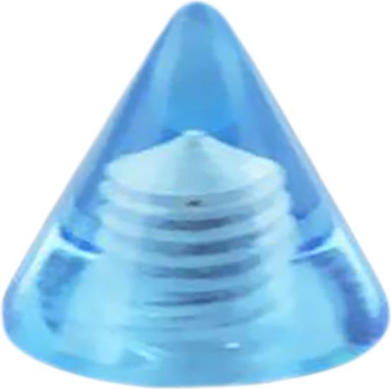 Produktbild Star Piercing Micro Cone hellblau transparent (Kunststoff, ohne Messing)
