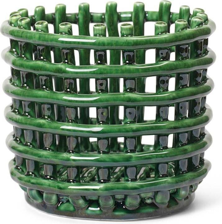 Actual product image Ferm Living Ceramic Basket (16 cm)