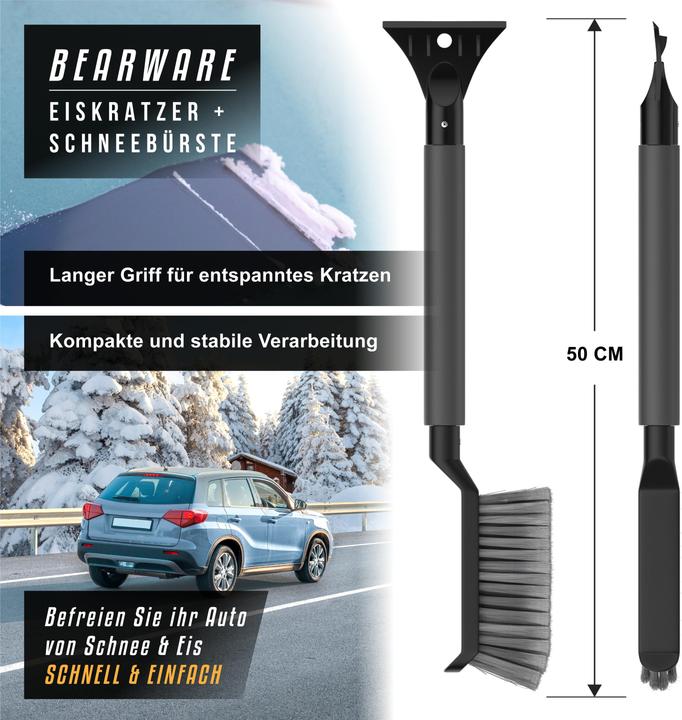 Produktbild Bearware Eiskratzer + Schneebürste
